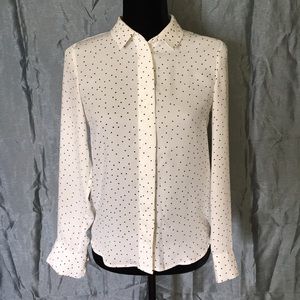 Polka dot blouse